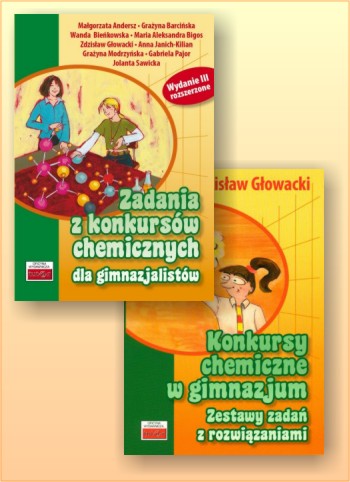 Konkurs chemiczny w gimnazjum - PAKIET - 2 ksiki Tutora - Gowacki Zdzisaw